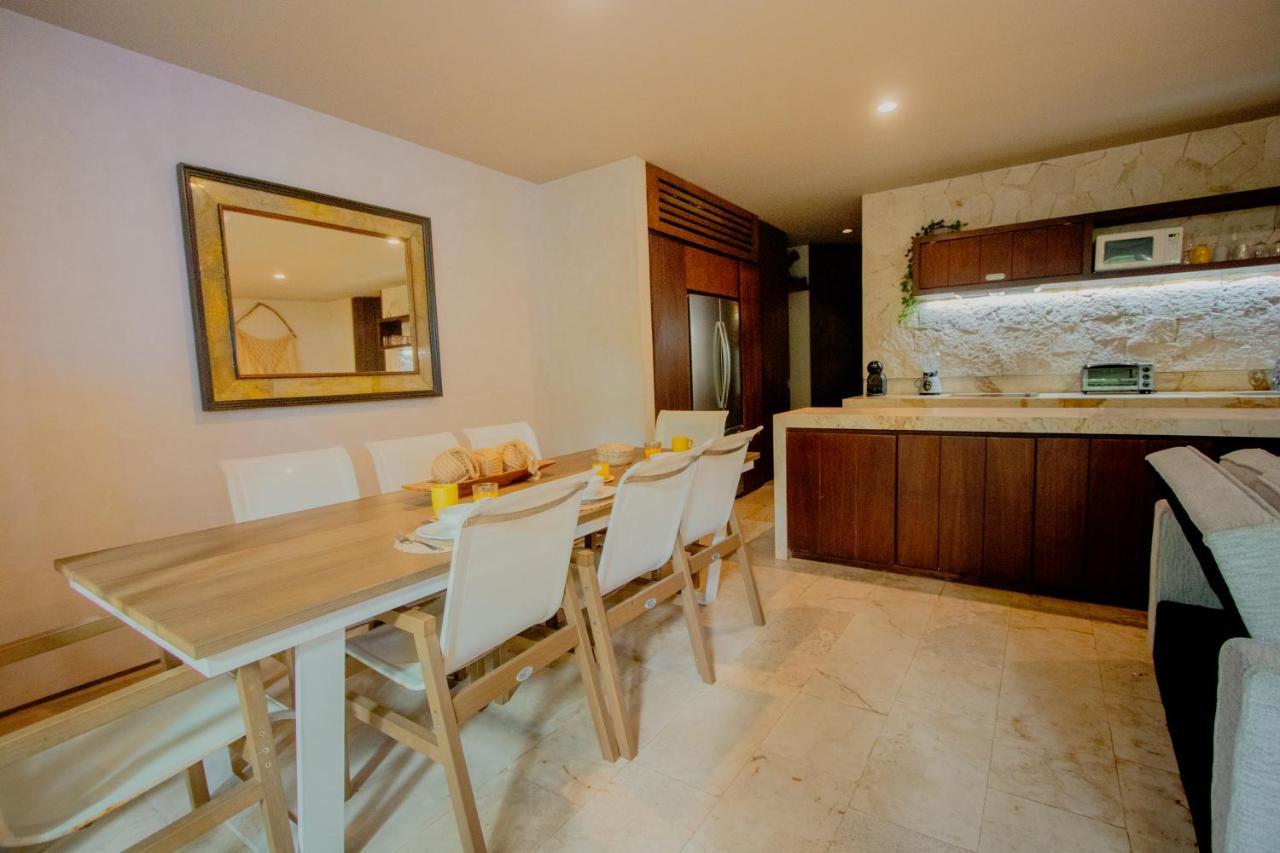 Ideal 4 Groups Aldeazama 2Br 10Pax Apt Papaya Playa Tulum Exterior photo